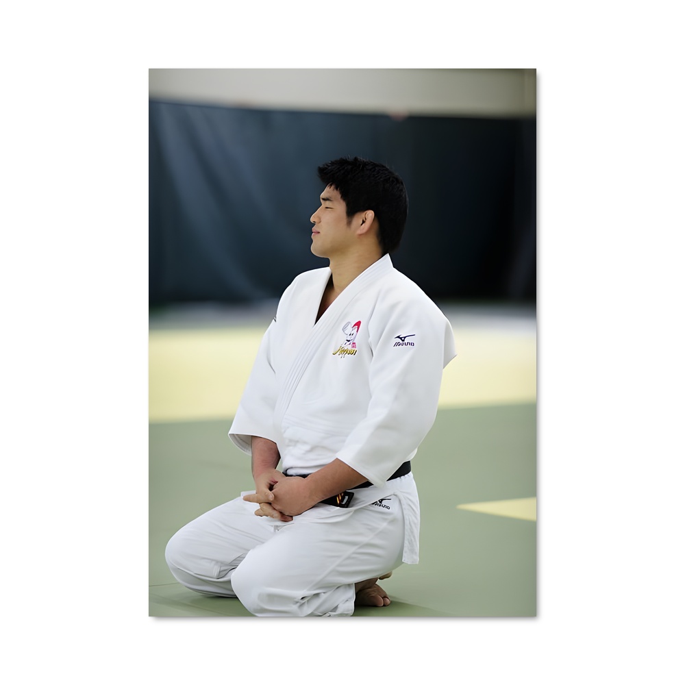 Poster La Méditation d'Inoue – affiche Judo